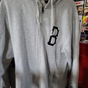 Black Scale Zip Up Hoodie Size Large